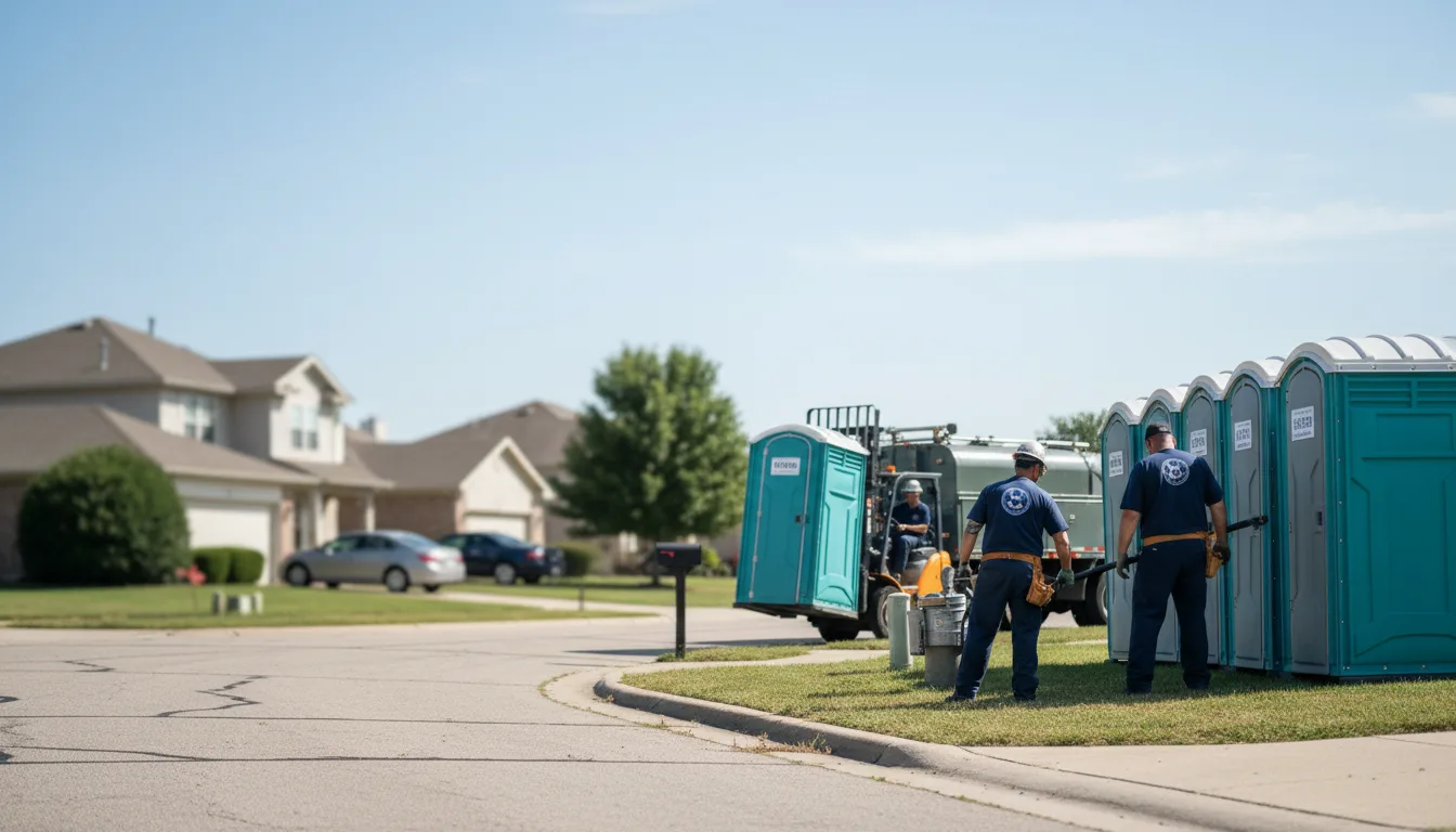 Porta Potty Rental in Sheldon, MO near me